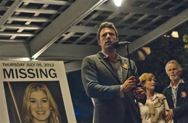 This image released by 20th Century Fox shows Ben Affleck in a scene from "Gone Girl." (AP Photo/20th Century Fox, Merrick Morton) 