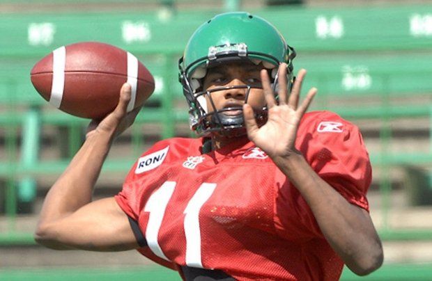 Former Millsaps quarterback Juan Joseph, shown here during his CFL career with the Saskatchewan Roughriders, was shot and killed over the weekend in Baton Rouge, La. (Roy Antal/Regina Leader Post)
