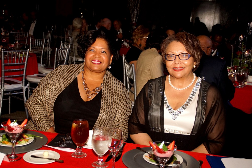 Reena Evers-Everette and Tougaloo President Beverly W. Hogan 