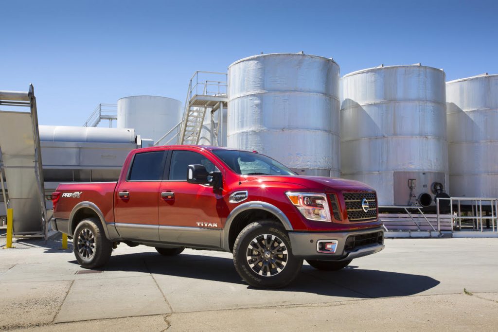 The 2017 TITAN half-ton builds on the foundation of design innovation established by the original Titan full-size pickup, including bed and cab features that are now industry standard, and the rugged workhorse sensibility of the new TITAN XD.