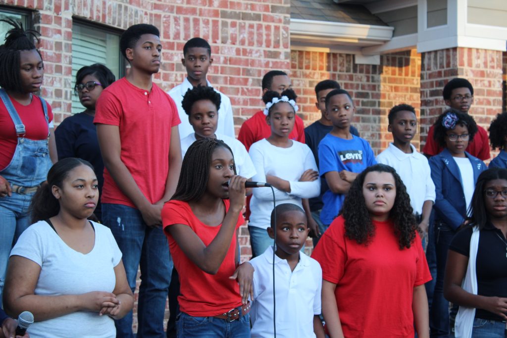 Sing Jackson Youth Choir performed during the Jackson Medical Mall Foundation’s National Night Out  event. PHOTO BY DIAMOND WILLIAMS