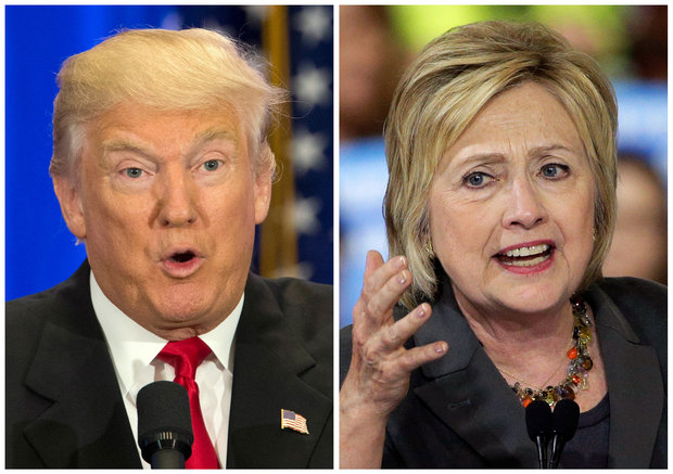 Tax policy is where Donald Trump and Hillary Clinton arguably differ the most. (Mary Altaffer and Chuck Burton / AP)