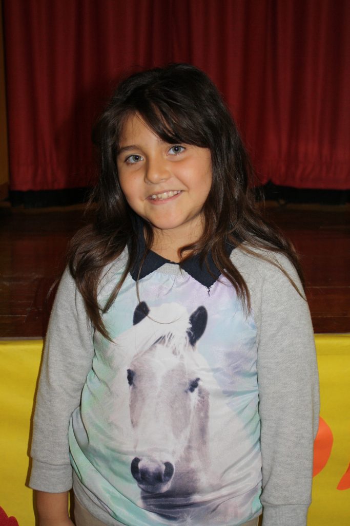  Marjery Arzate, 9, – “My friends and family because I have a lot of family and my friends are my best friends forever.”