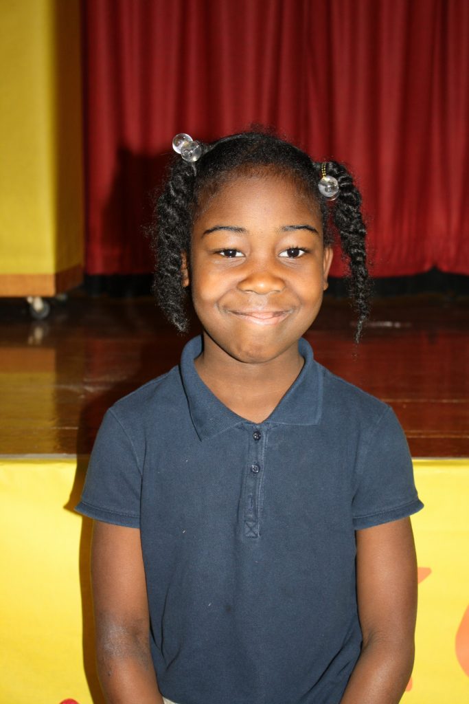 Amya McDonald, 8, – “My teacher because she teaches us everything we need to know and the world.”
