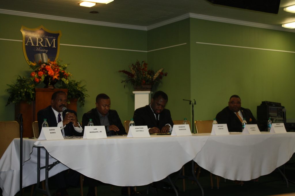 Ward 6 Council candidates engage in forum.