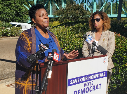 Mississippi Democrats ‘Save our Hospitals’ tour lands in Jackson – St. Dominic’s Hospital campus was the sit  for Mississippi Democrats press conference