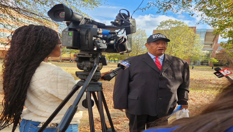 Jackson City Councilman Kenneth Stokes holds press conference against IHL Board on JSU presidential hiring